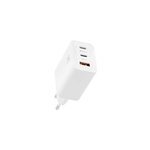 T'nb chargeur secteur 2xusb - c pd + 1xqc usb - a 65w