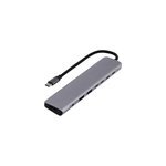 T'nb iclick hub usb - c / 8 ports / gris