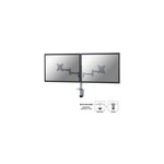 Newstar desk mount dual 10 - 27 ; clamp silver Newstar desk mount dual 10 - 27 ; clamp silver