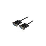 Startech 1m black db9 rs232 null modem cable f / f Startech 1m black db9 rs232 null modem cable f / f