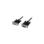 Startech 1m black db9 rs232 null modem cable f / m