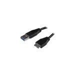 Startech 3m 10ft slim usb 3. 0 micro b cable - m / m
