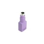 Startech adaptateur clavier usb vers ps / 2 - usb a femelle - ps / 2 mle violet
