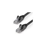 Startech c�ble r�seau cat. 6 utp noir lszh - 1m#