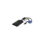 Startech kvm portable crash cart w / file transfer