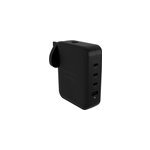 Hyper chargeur voyage gan 4 ports / 145w / noir#