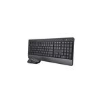 Trust trezo - clavier / souris / noir / sans fil