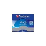 Verbatim bd - r / 25gb 6xspd single layer jcase 5pk