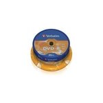Verbatim dvd - r / 4. 7gb 16xspd advancedazo 25spindle