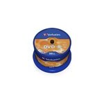 Verbatim spindle de 50x dvd - r 4, 7 go