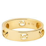 Bague michael kors fulton ring mkc1550aa710 plaqu or jaune