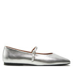 Ballerines calvin klein mary jane ballerina - met hw0hw02269 argent