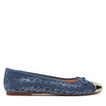 Ballerines liu jo dafne 01 sf4089 tx44 bleu marine