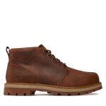 Boots timberland britton road mid chukka wp tb0a69twem61 marron