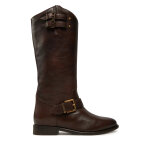 Bottes cavalires bronx fe - lise 14332 - v marron