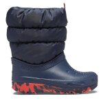Bottes de neige crocs crocs classic neo puff boot t 207683 bleu marine