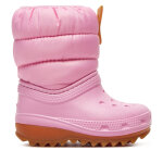 Bottes de neige crocs classic neo puff boot t 207683 rose