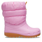 Bottes de neige crocs classic neo puff boot k 207684 rose