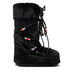 Bottes de neige moon boot icon faux fur beads80d1408990 noir