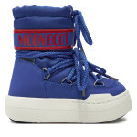 Bottes de neige moon boot junior park boot 80d3440020 bleu