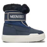 Bottes de neige moon boot junior park strap 80d3440030 bleu marine