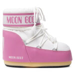 Bottes de neige moon boot mb icon low nylon 80d1409340 rose