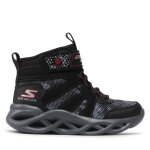Bottes de neige skechers zerrix 400145l / bkrd noir