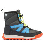 Bottes de neige sorel youth whitney ii plus lace wp 2088591093 noir
