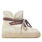 Bottes de neige tommy hilfiger snowboot monogram faux fur fw0fw08389 beige