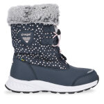 Bottes de neige zigzag wesend kids boot wp v2 z244389 bleu marine
