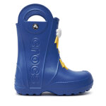 Bottes de pluie crocs handle it lightning bolt rain boot kids 210027 bleu