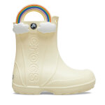 Bottes de pluie crocs handle it rainbow rain boot kids 210026 jaune