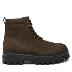 Bottes de randonne calvin klein jeans lugged laceup boot oxf hiking nb ym0ym01076 marron