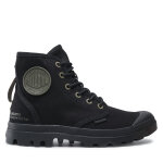 Bottes de randonn�e palladium pampa hi htg supply 77356 - 001 - m noir