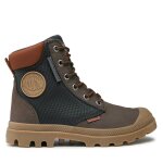 Bottes de randonne palladium pampa sc wpn u - s 77235 - 236 - m marron
