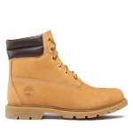 Bottes de randonne timberland linden woods wp 6 inch tb0a161g2311 marron
