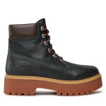 Bottes de randonn�e timberland stone street 6in wp tb0a5rk1ea11 vert