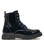 Bottes tommy hilfiger lace - up bootie t1a5 - 33564 - 1237 s bleu marine