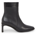 Bottines calvin klein curved stil ankle boot 55 hw0hw01889 noir