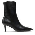 Bottines calvin klein jeans 60mm stiletto heel bootie yw0yw01836 noir