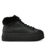 Bottines calvin klein jeans bold platf low laceup mg yw0yw01590 noir