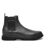 Bottines chelsea calvin klein jeans eva mid chelsea boot lth ym0ym00750 noir