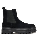 Bottines chelsea calvin klein jeans lugged chelsea boot hr su ym0ym01067 noir