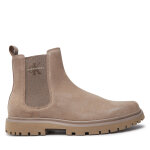 Bottines chelsea calvin klein jeans ym0ym01080 beige