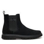 Bottines chelsea calvin klein jeans ym0ym01080 noir