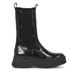 Bottines chelsea calvin klein pitched chelsea boot hw0hw01686 noir