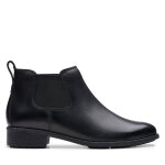 Bottines chelsea clarks havisham top 26178715 noir