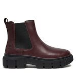 Bottines chelsea timberland tb0a2qhqc601 bordeaux