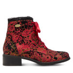 Bottines laura vita emcmao 45 rouge