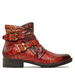 Bottines laura vita gacmayo 01 rouge